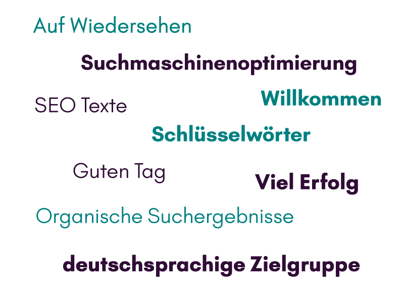 German SEO Agency words in German language